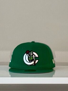New Era Boston Celtics Jason Tatum Lucky Shamrock Fitted Cap